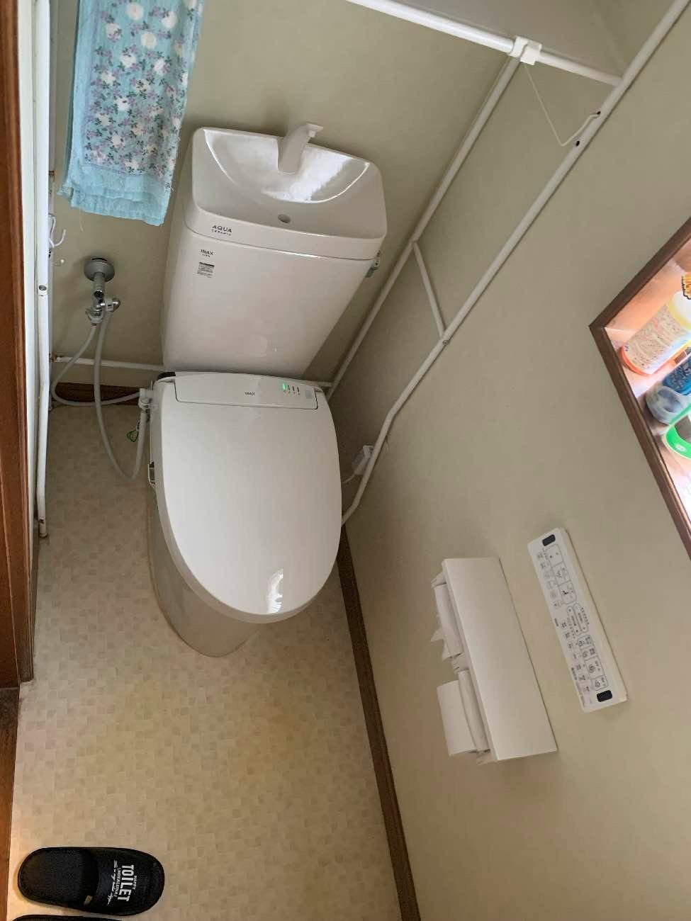 群馬県館林市のお客様のトイレ工事