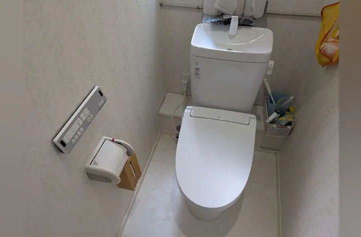 愛知県名古屋市南区のお客様の便座交換工事