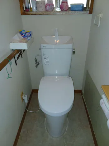 茨城県日立市のお客様のトイレ工事