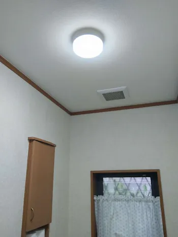 三重県伊勢市のお客様の照明器具交換