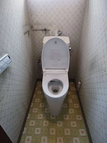福島県いわき市のお客様のトイレ工事