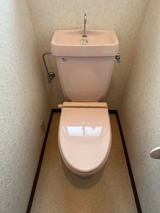 工事前　埼玉県久喜市のお客様のトイレ工事