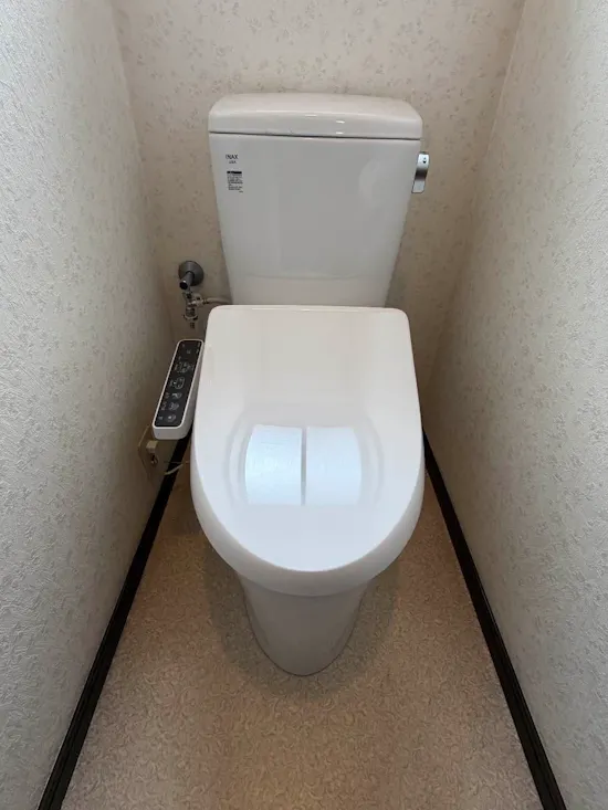 工事後　埼玉県久喜市のお客様のトイレ工事