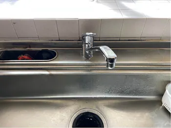 長野県佐久市のお客様の水栓工事