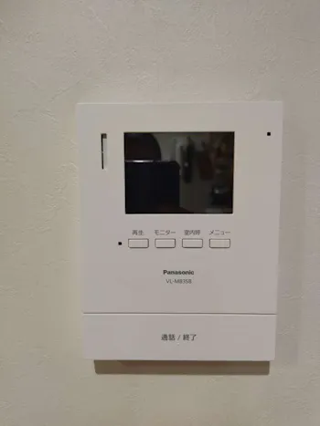 東京都羽村市のお客様のTVドアホン交換工事
