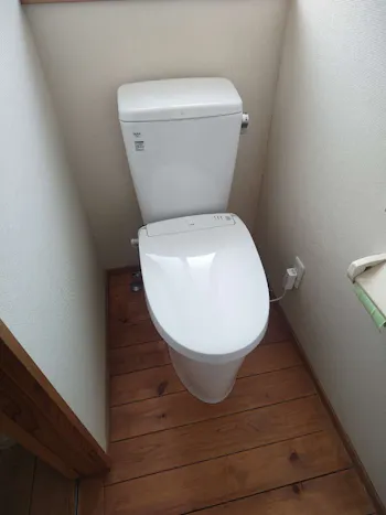 福島県いわき市のお客様のトイレ工事