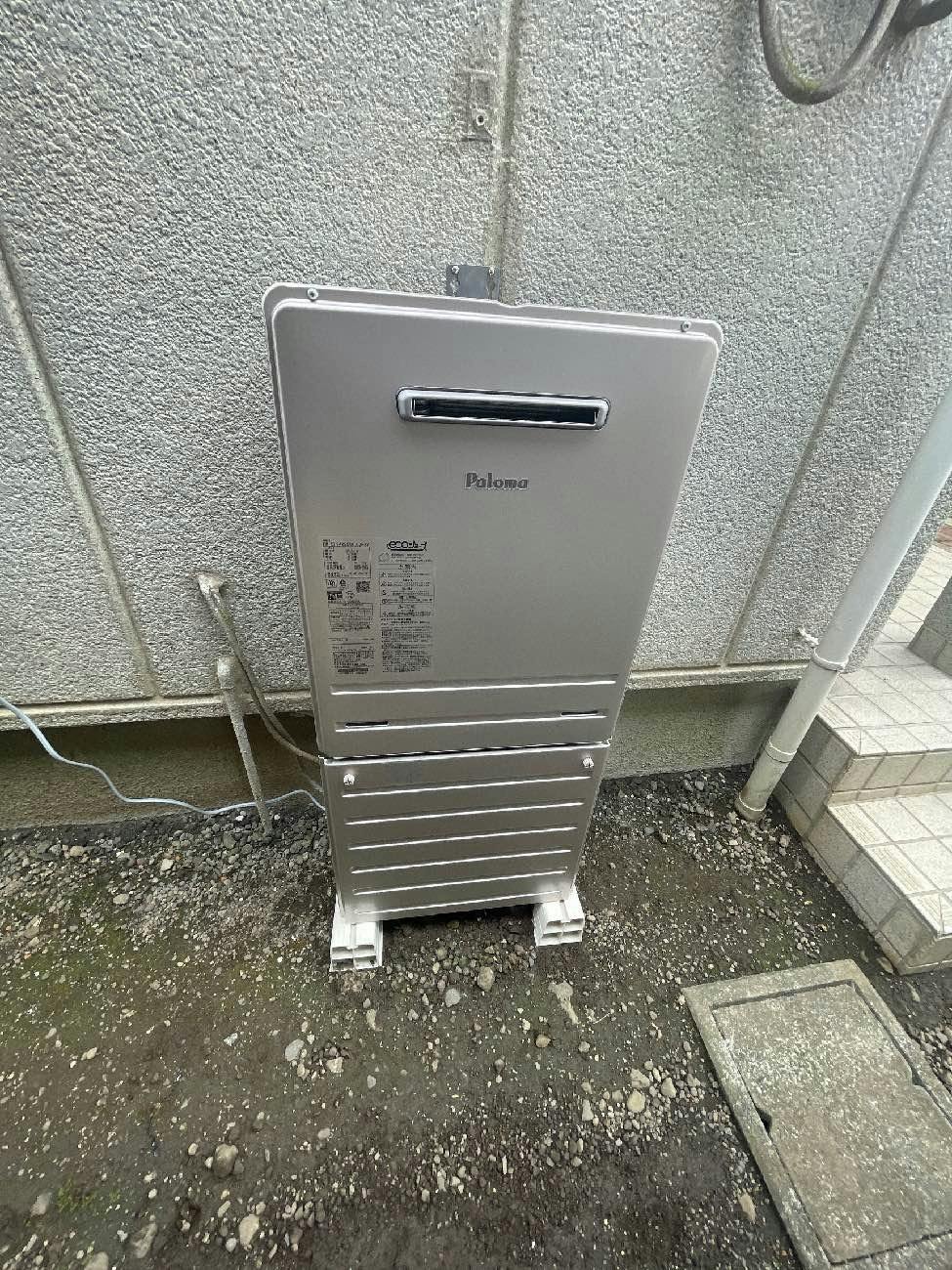 静岡県富士宮市のお客様のガス給湯器工事
