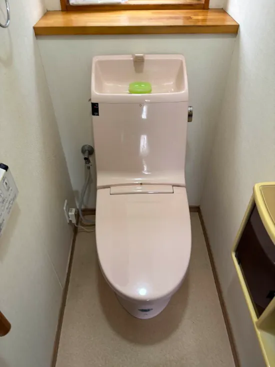 工事前　茨城県牛久市のお客様のトイレ工事