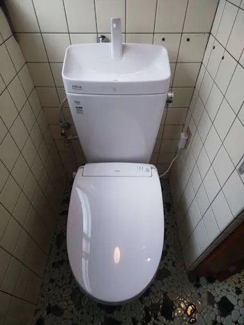福島県いわき市のお客様のトイレ工事