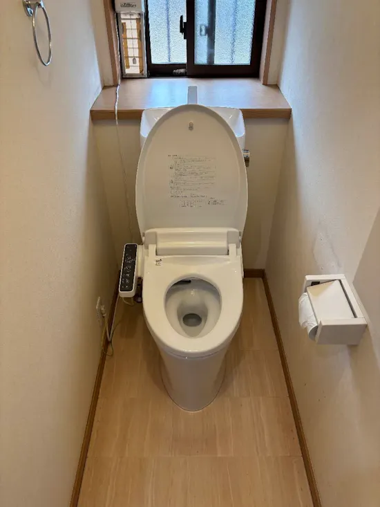 工事後　茨城県牛久市のお客様のトイレ工事