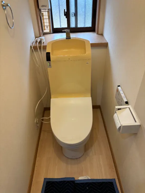 工事前　茨城県牛久市のお客様のトイレ工事
