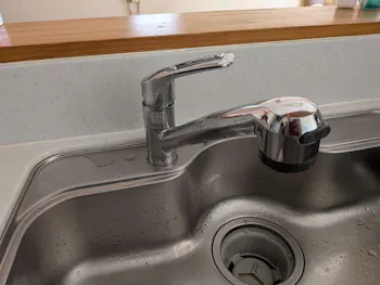 愛知県日進市のお客様のトイレ工事・キッチン水栓工事　具体的な工事内容2