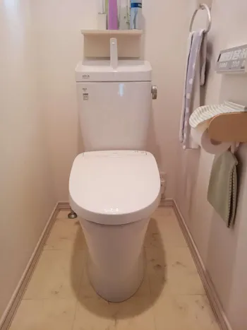 東京都立川市のお客様のトイレ工事