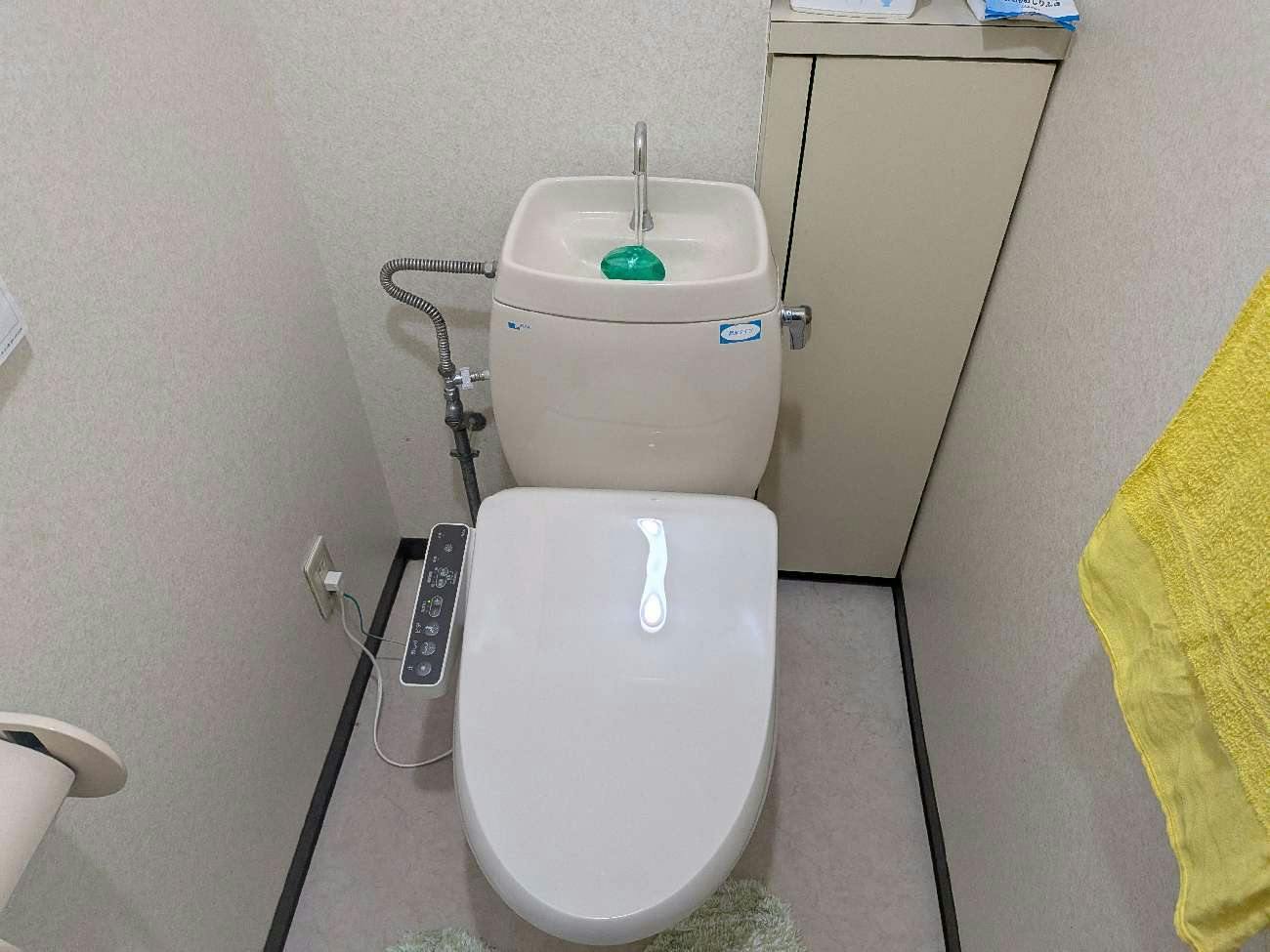 愛知県名古屋市瑞穂区のお客様の便座交換工事