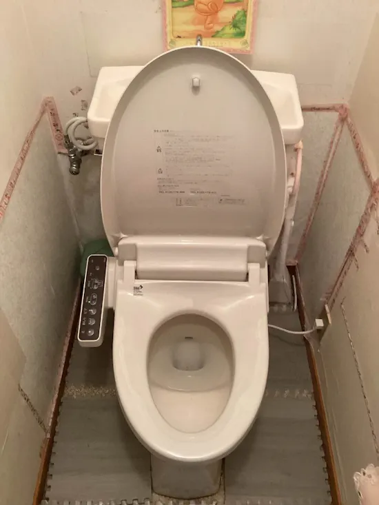 工事後　埼玉県飯能市のお客様の便座交換工事