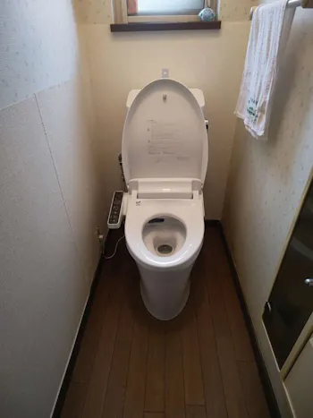 福島県いわき市のお客様のトイレ工事