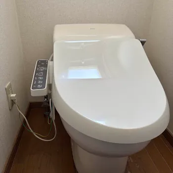長野県松本市のお客様の便座交換工事