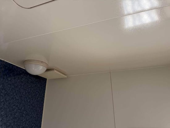 工事前　静岡県富士市のお客様の浴室暖房換気扇取付工事