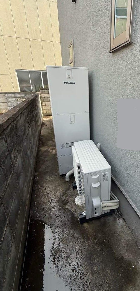 群馬県邑楽郡のお客様のエコキュート交換工事