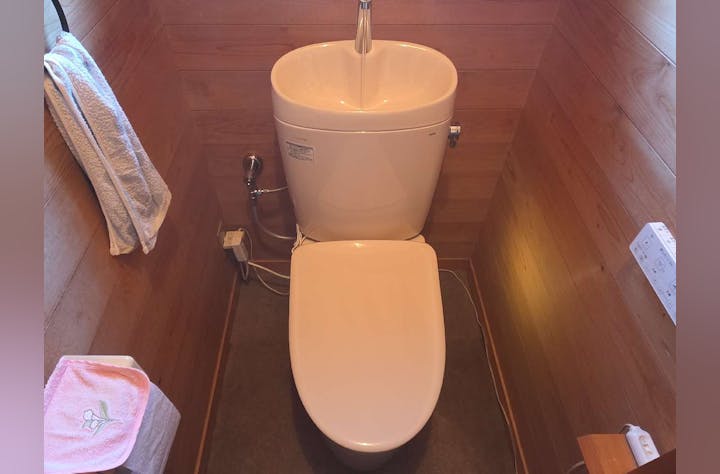 栃木県益子町のお客様のトイレ交換工事