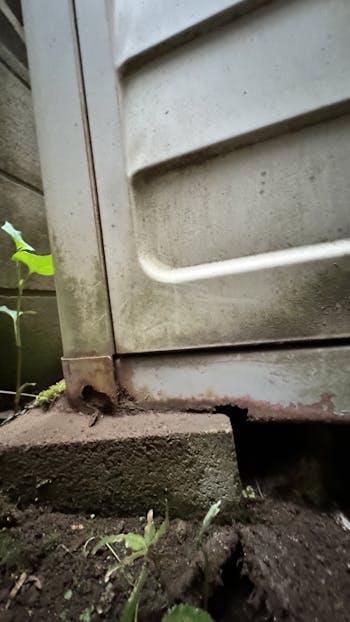千葉市中央区のお客様の物置・倉庫工事　具体的な工事内容2