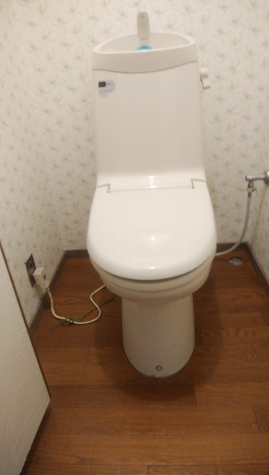 工事後　磐田市のお客様のトイレ工事