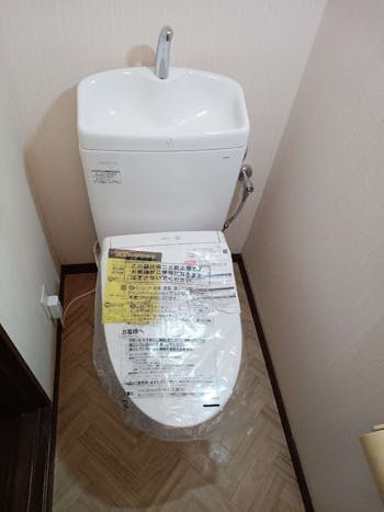 東京都西多摩郡日の出町のお客様のトイレ交換工事