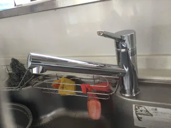 東京都青梅市のお客様のキッチン混合水栓交換工事