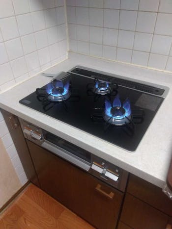 東京都羽村市のビルトイン交換工事