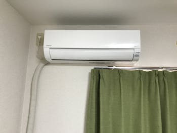 宇都宮市のお客様のエアコン取付工事