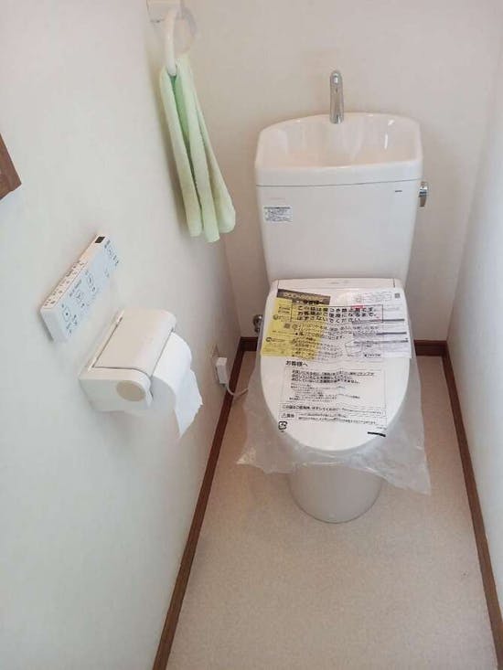 工事後　東京都あきる野市のお客様のトイレ便器交換工事