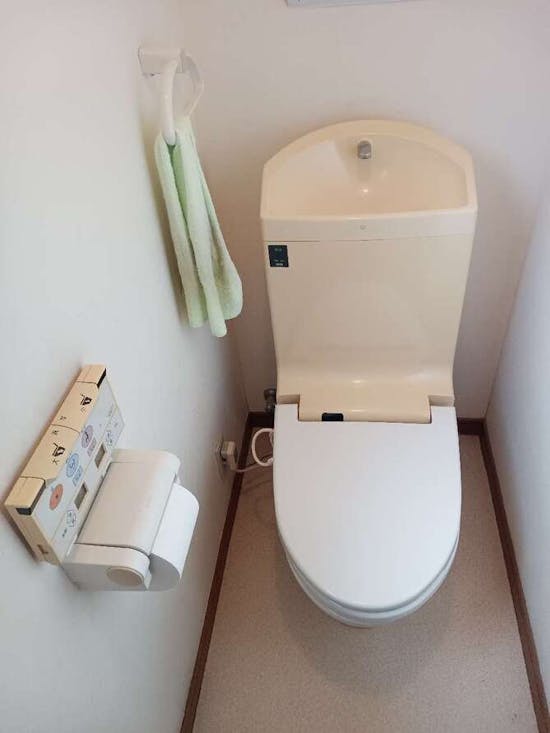 工事前　東京都あきる野市のお客様のトイレ便器交換工事