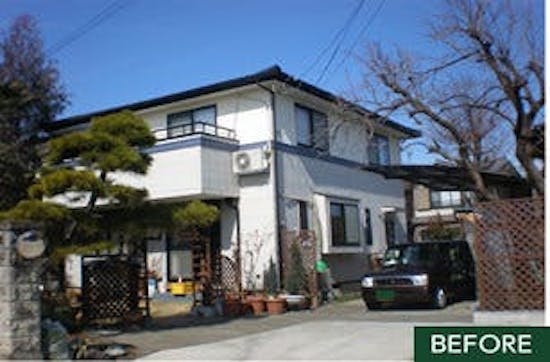 工事前 群馬県のお客様の外構