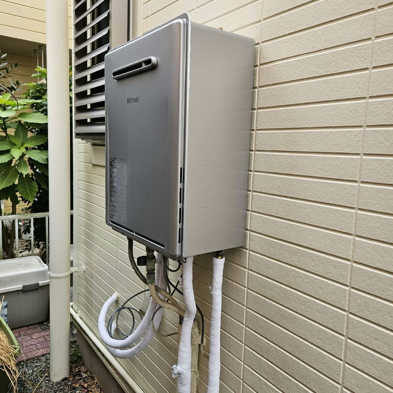 神奈川県横須賀市のお客様のガス給湯器交換工事