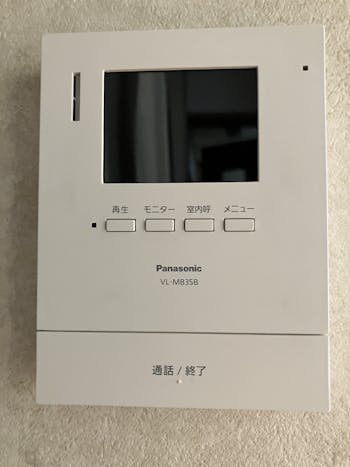 埼玉県のお客様のTVドアホン交換工事　具体的な工事内容1