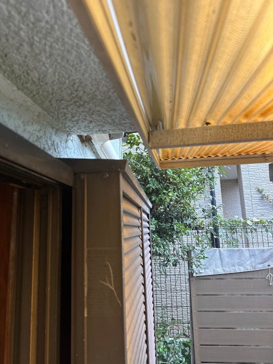 工事前　埼玉県上尾市のお客様の防犯カメラ設置工事