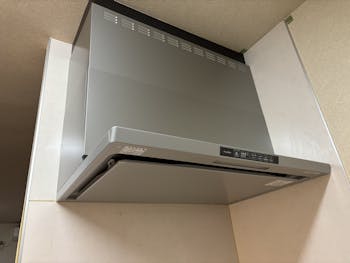 群馬県のお客様のレンジフード交換工事