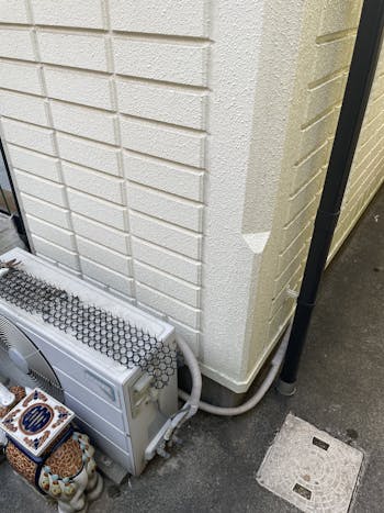 蒲郡市のお客様のエアコン取替工事　具体的な工事内容2