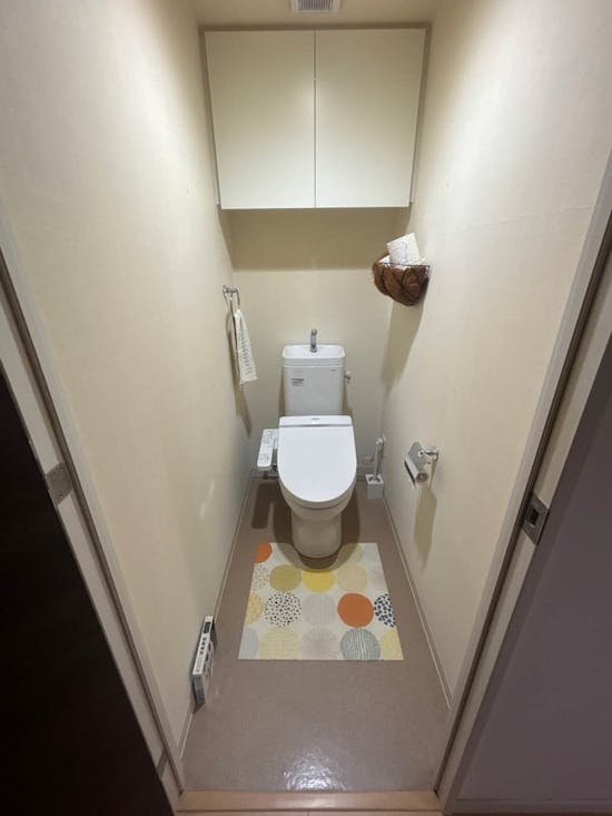 工事前 宮城県仙台市のお客様の洋式トイレ交換・トイレ内装工事