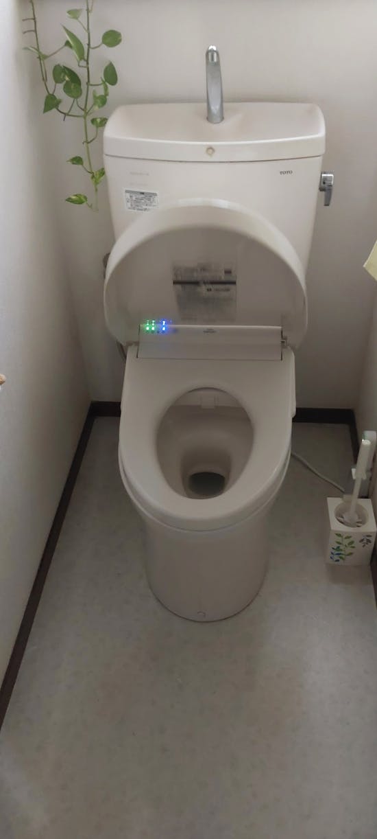 工事後　群馬県のお客様のトイレ工事