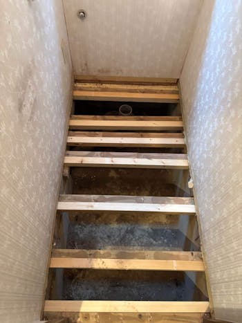 茨城県稲敷郡のお客様の便器交換・内装工事　具体的な工事内容3