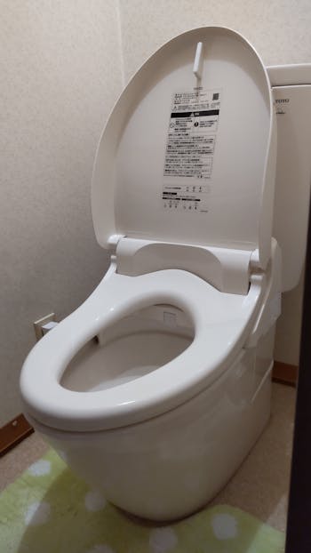 北群馬郡吉岡町のお客様の温水洗浄便座交換工事