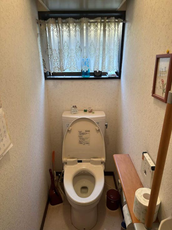 工事前　東京都八王子市のお客様のトイレ交換工事 