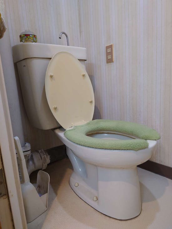 工事前　東京都昭島市のお客様のトイレ交換工事