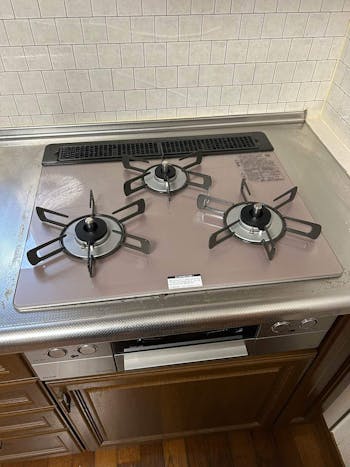 神奈川県横浜市のお客様のコンロ・フード交換工事　具体的な工事内容4