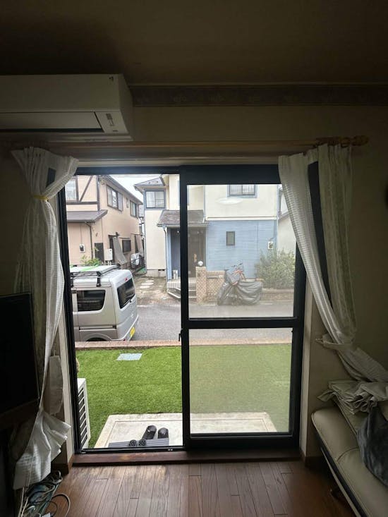 工事前　埼玉県上尾市のお客様の内窓設置工事