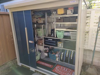 埼玉県のお客様の物置設置事