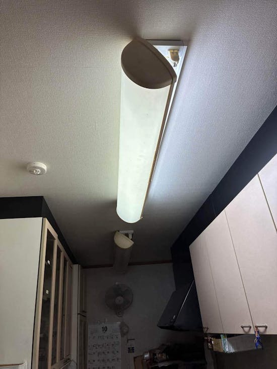 工事前　埼玉県深谷市のお客様のLED照明工事