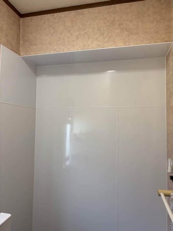 茨城県高萩市のお客様の洗面化粧台交換工事　具体的な工事内容1