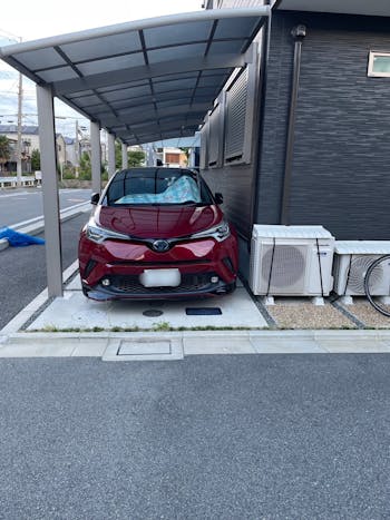 門真市のお客様のカーポート工事　具体的な工事内容2